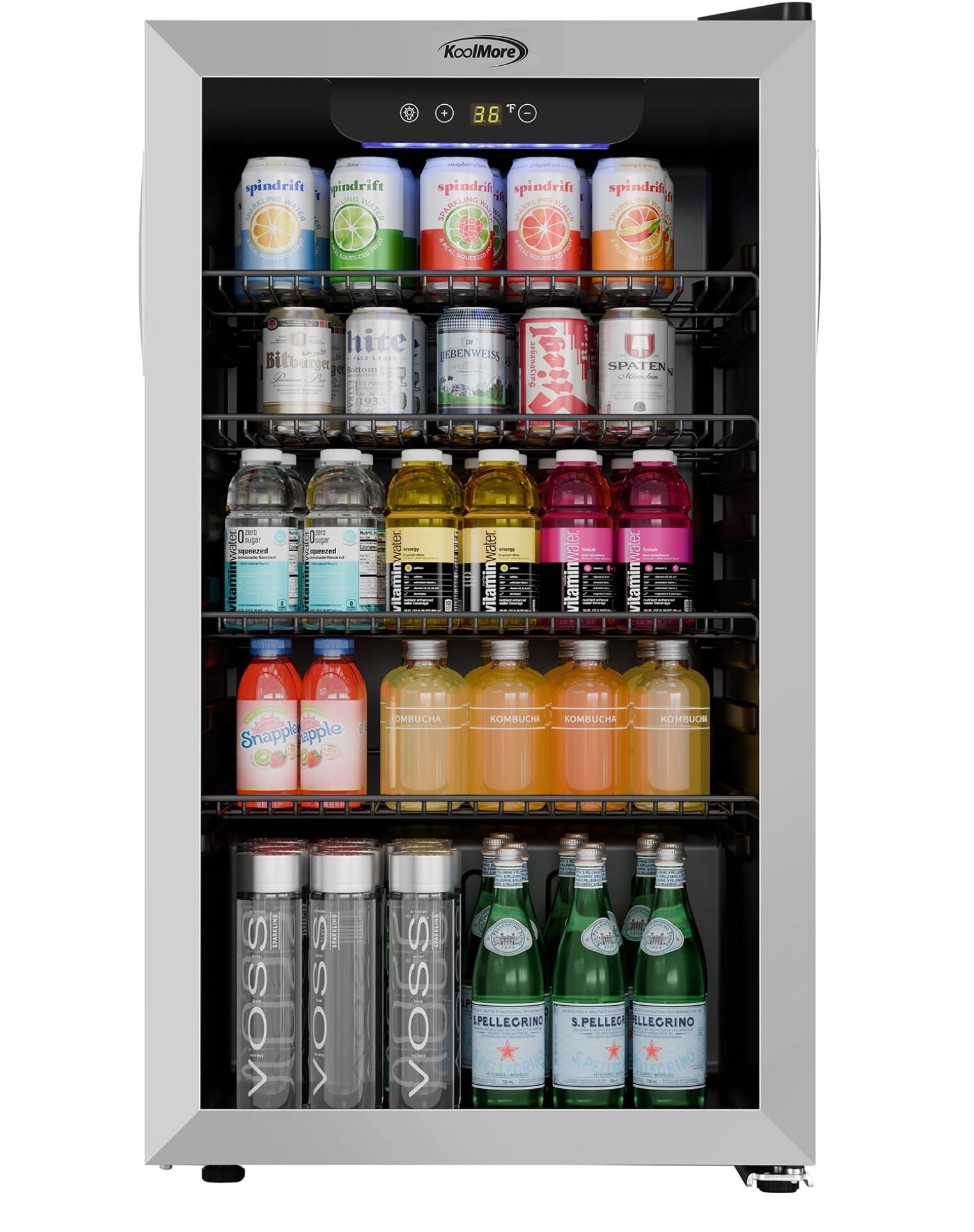 Koolmore 18" Undercounter Beverage Center KMBR32SS | Fridge.com