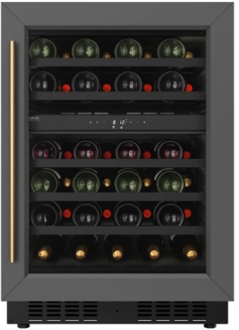 KoolMore Reserve 24 in. Under-Counter Panel Ready Dual Zone Wine Cooler 45 Bottle Capacity | Fridge.com