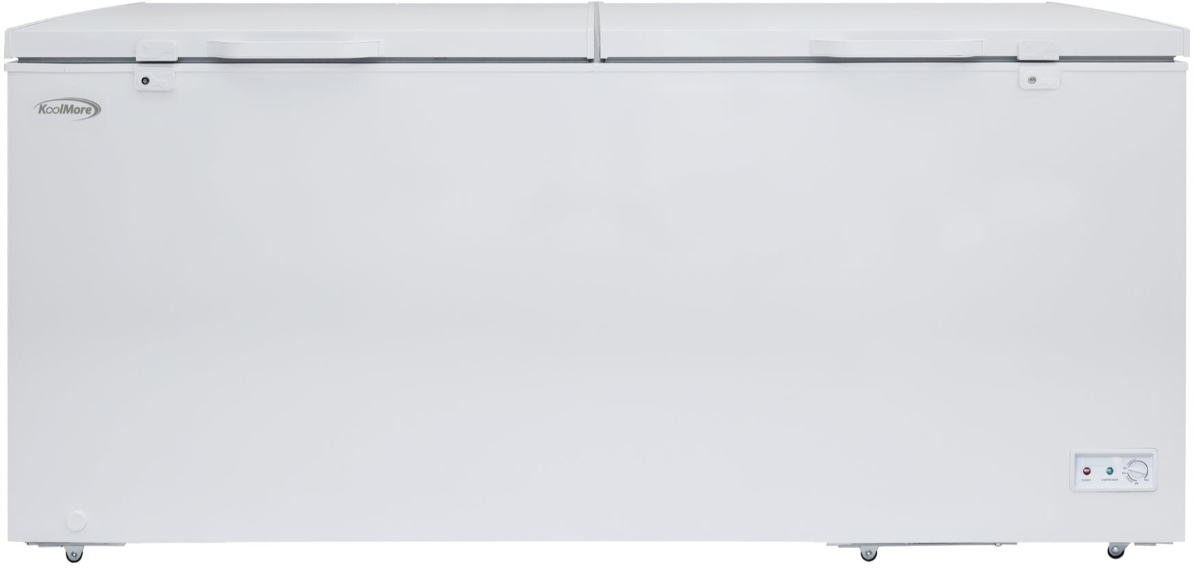 Koolmore - 79 in. Commercial Chest Freezer, 30 Cu. Ft., ETL Listed (KM-SCF-30C) - White | Fridge.com