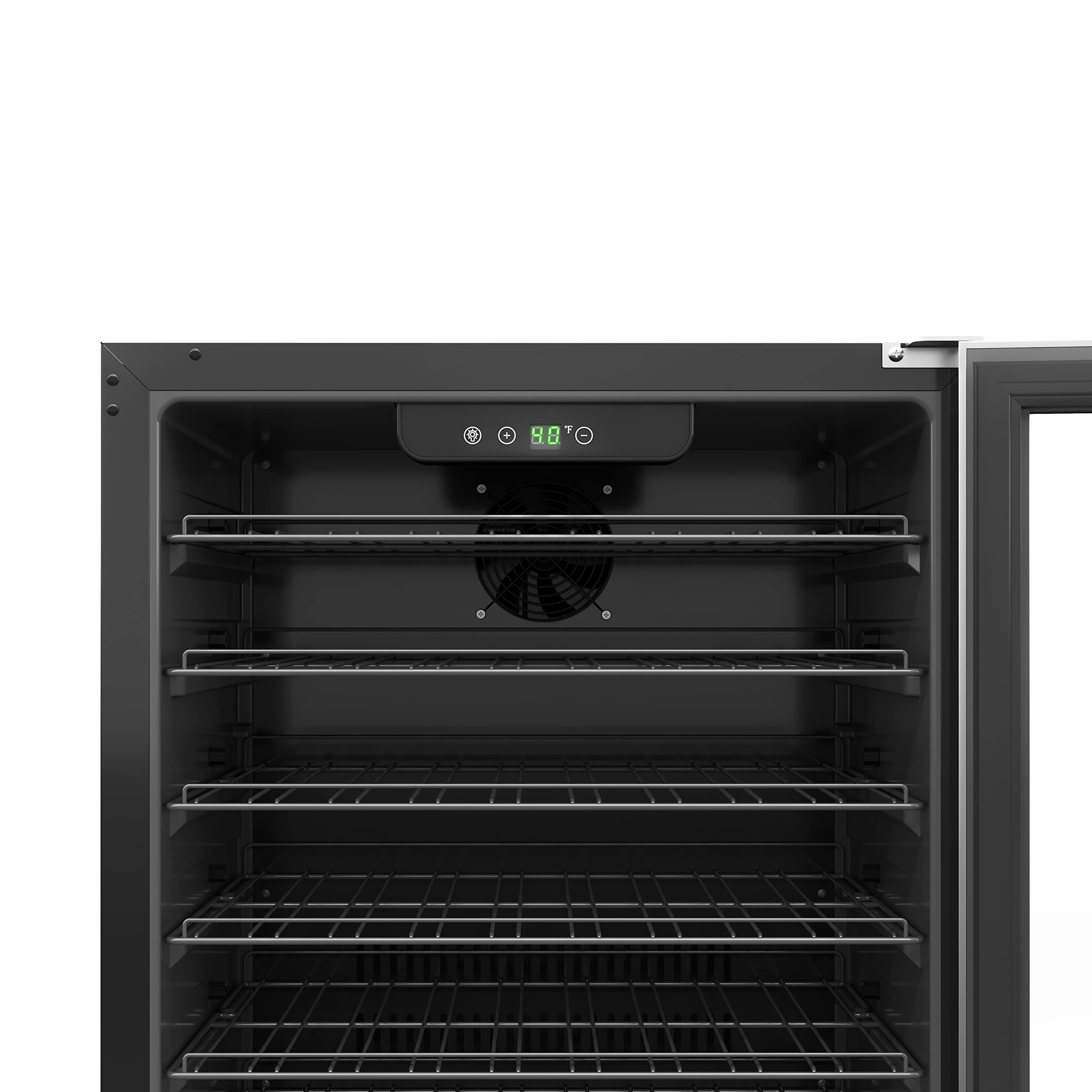 KoolMore 24" Built In Undercounter Beverage Center KMBIR5CSS - View 3 | Fridge.com