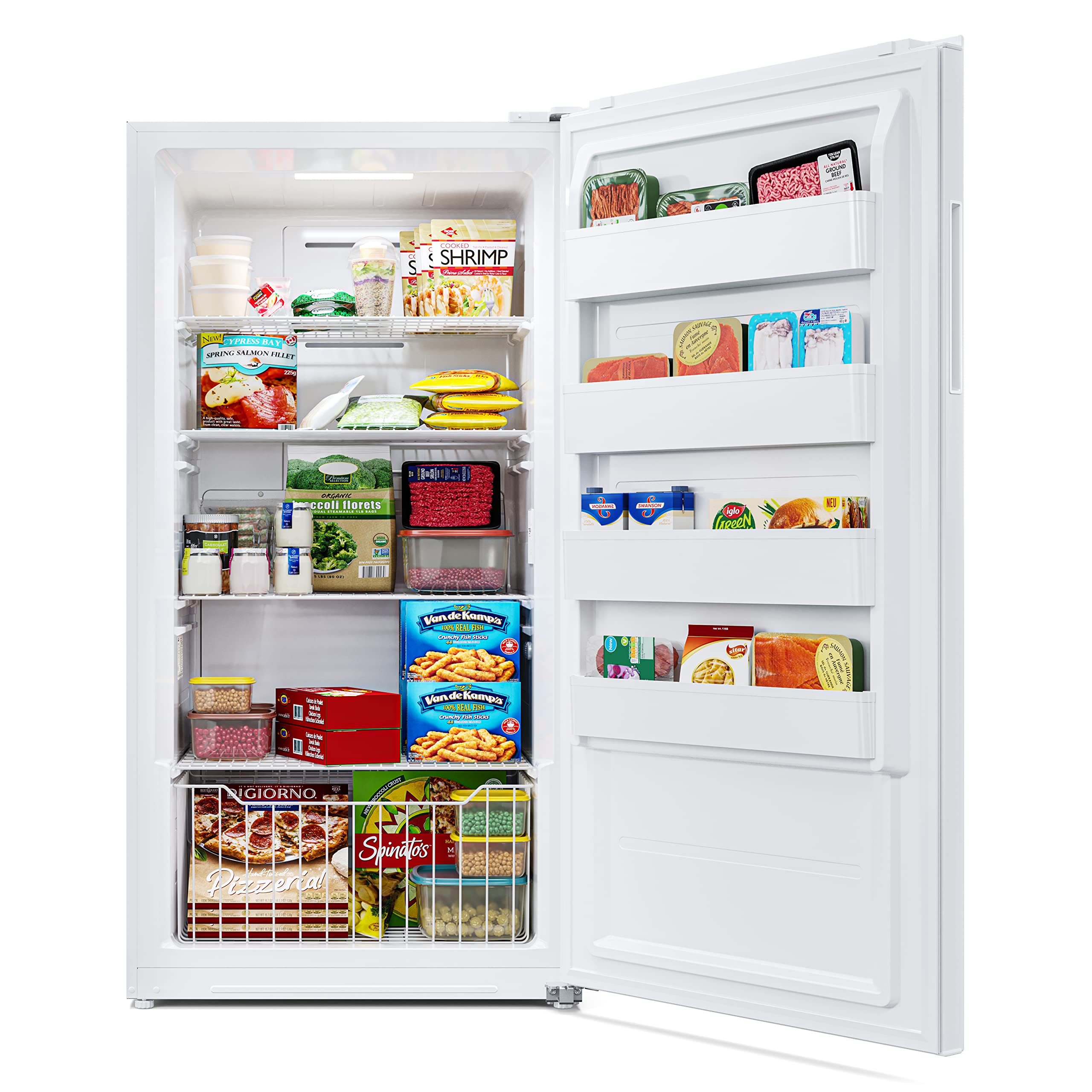 KoolMore - 17 cu. ft Upright Freezer - RUF-17C - White - View 2 | Fridge.com