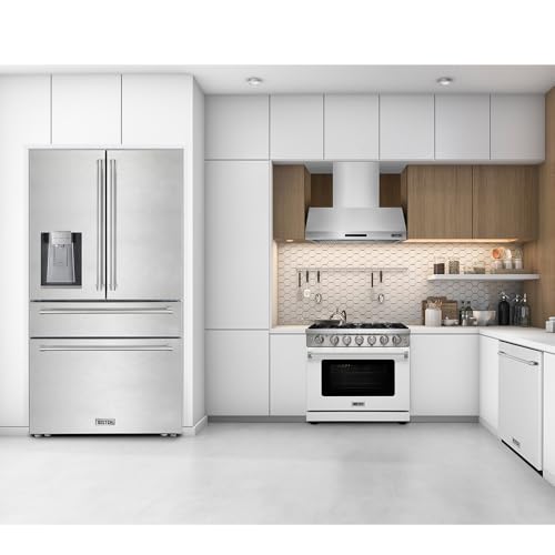 Kostch 21.6 cu.ft French Door Refrigerator With Ice/Water Dispenser, Stainless Steel, Energy Star Certified - View 2 | Fridge.com