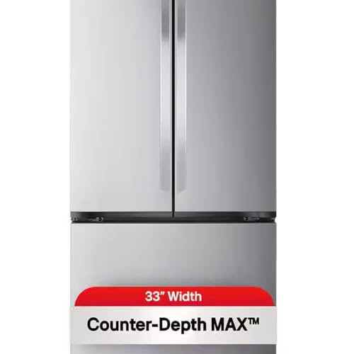 LG LF21G6200S 21 cu. ft. Stainless Counter-Depth 3-Door French Door Refrigerator - View 3 | Fridge.com