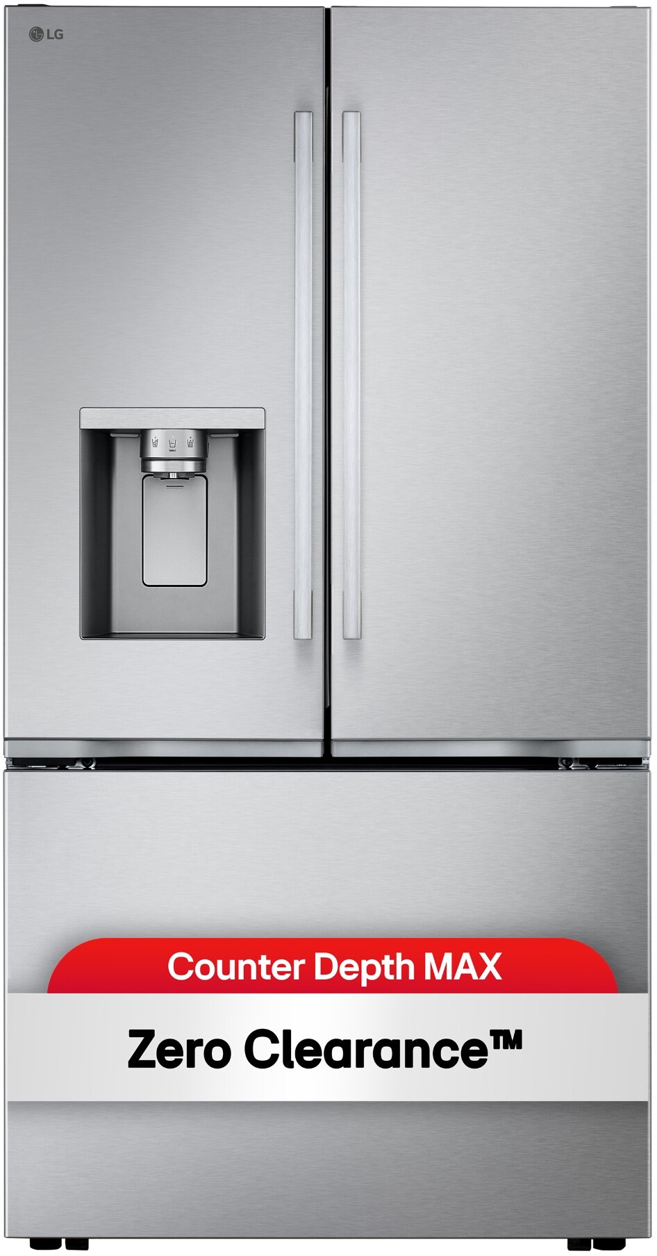 LG 36 Inch 36" Counter Depth French Door Refrigerator LF24Z6330S | Fridge.com