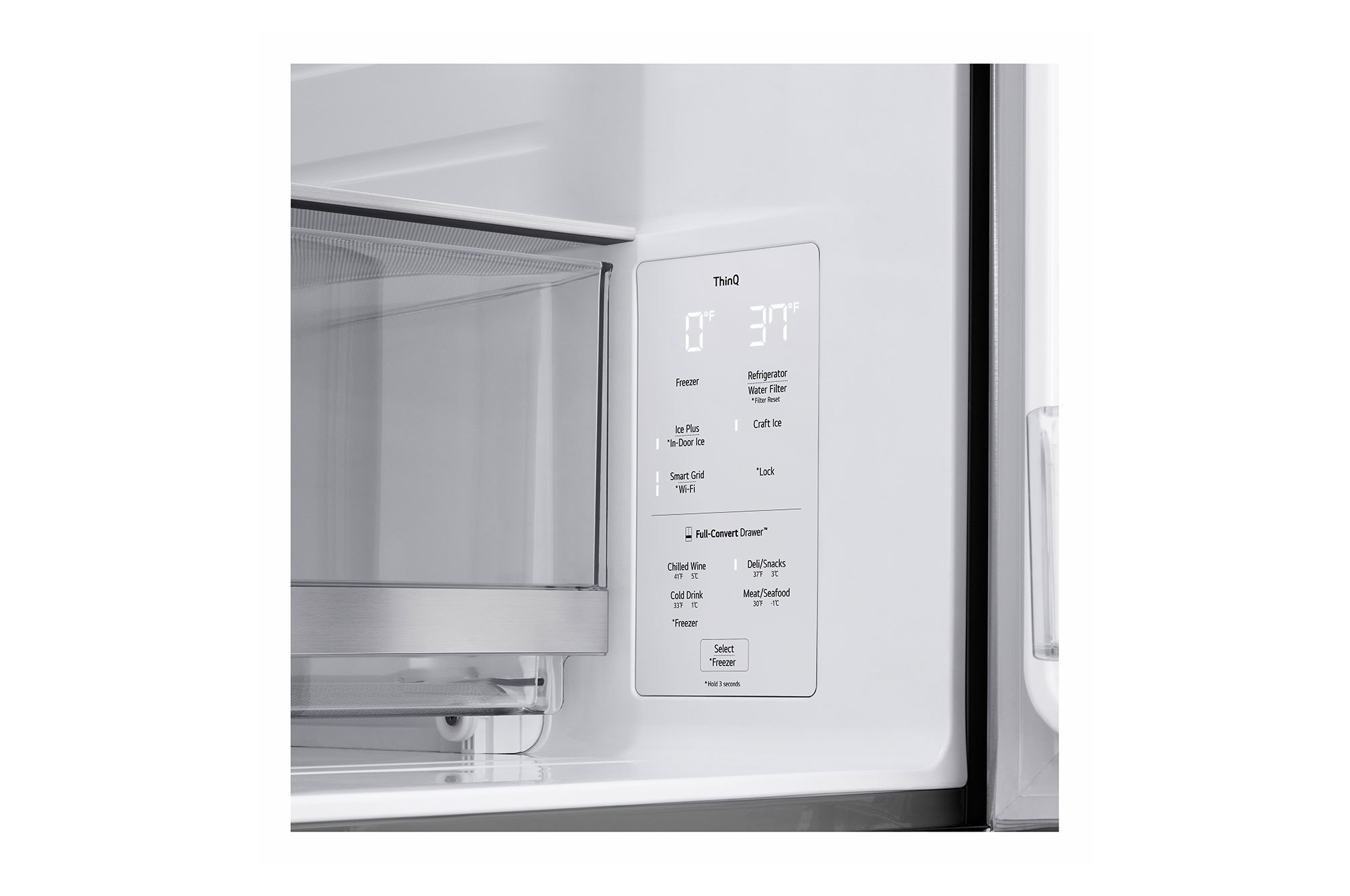 LG 36 Inch Freestanding Refrigerator LF29S9730S - View 6 | Fridge.com