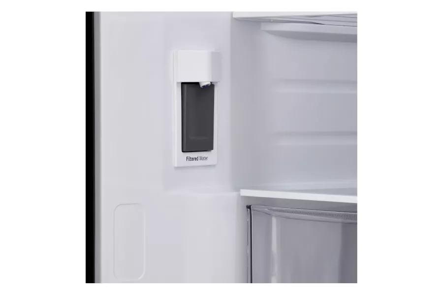 LG Smart Standard-Depth Max, 4-Door French Door Refrigerator With Full-Convert Drawer, Print Proof Stainless Steel, 30 Cu. Ft. - View 3 | Fridge.com
