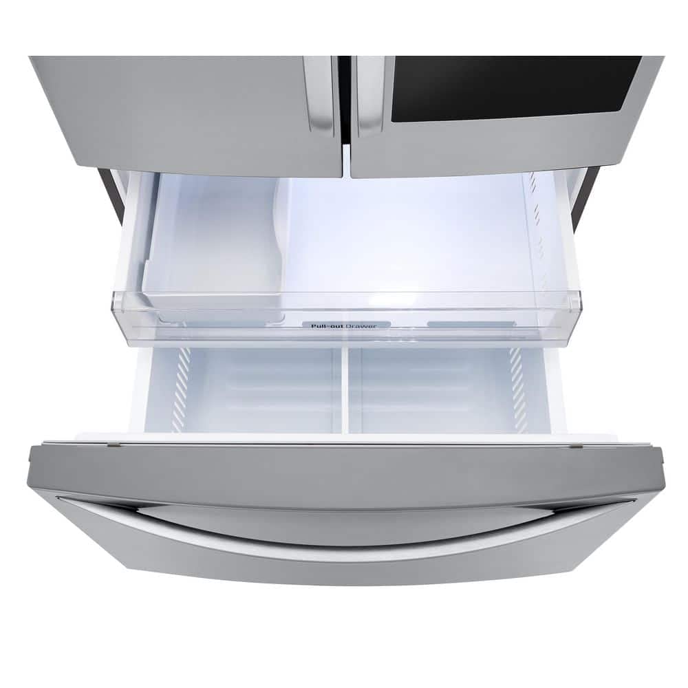 LG InstaView Door-in-Door Counter-Depth Refrigerator, Counter-Depth, Stainless Steel, 23 cu. ft. | Fridge.com