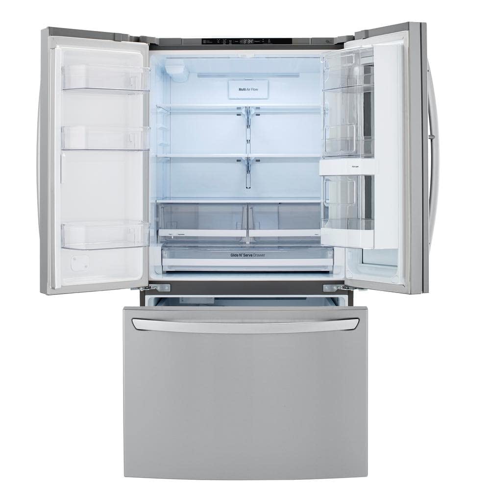 LG InstaView Door-In-Door Counter-Depth Refrigerator, Counter-Depth, Stainless Steel, 23 cu. ft. - View 6 | Fridge.com