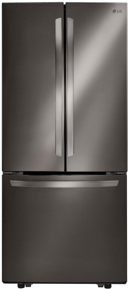 LG French Door Refrigerator, Black Stainless Steel, 22 cu. ft | Fridge.com. | Fridge.com