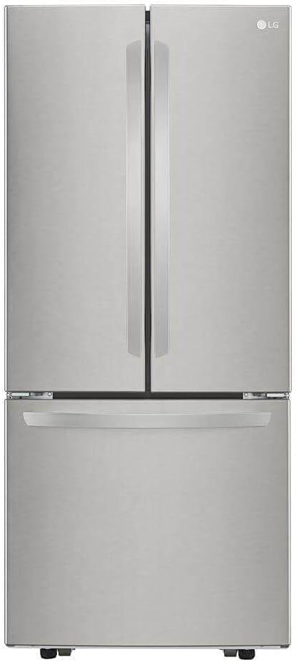 LG LFCS22520S 22 Cu. ft. French Door Refrigerator in Stainless Steel | Fridge.com
