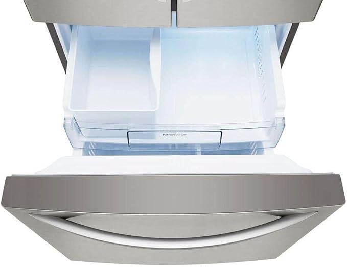 LG LFCS22520S 22 Cu. ft. French Door Refrigerator in Stainless Steel | Fridge.com