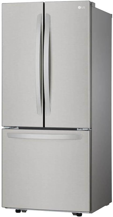 LG LFCS22520S 22 cu. ft. French Door Refrigerator In Stainless Steel - View 6 | Fridge.com
