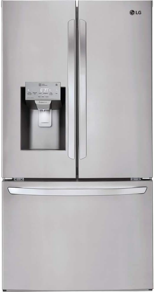 LG LFXS26973S 26 cu. ft. Smart wi-fi Enabled French Door Refrigerator - Black Stainless Steel | Fridge.com
