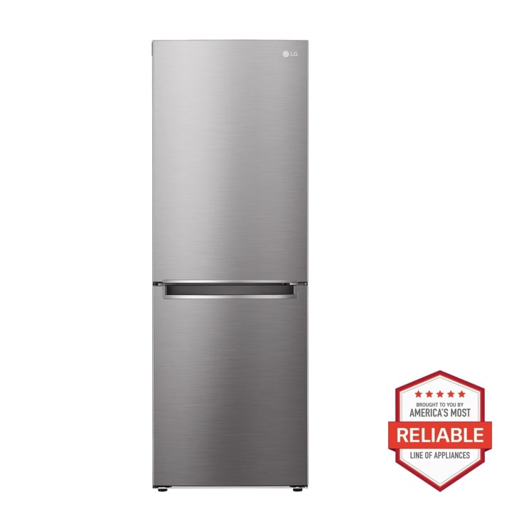 LG Bottom Freezer Refrigerator, Reversible Door, Stainless Steel, 11 cu. ft. — FIN-0018080 | Fridge.com