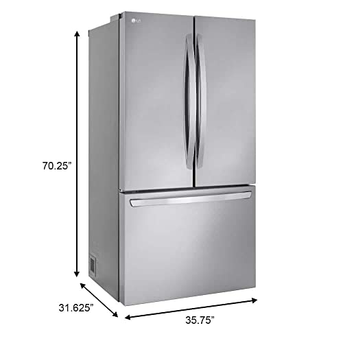 LG Lrflc2706s 27 Cu. Ft. French Door Smart Refrigerator In Stainless Steel - View 2 | Fridge.com