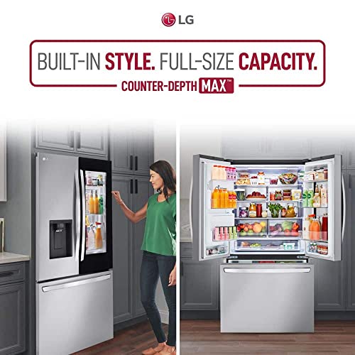 LG Lrflc2706s 27 Cu. Ft. French Door Smart Refrigerator In Stainless Steel - View 5 | Fridge.com