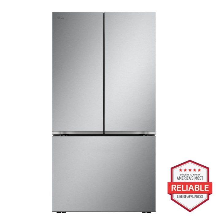 LG Smart Counter-Depth MAX French Door Refrigerator, Counter-Depth, Platinum Silver, 27 cu. ft. | Fridge.com