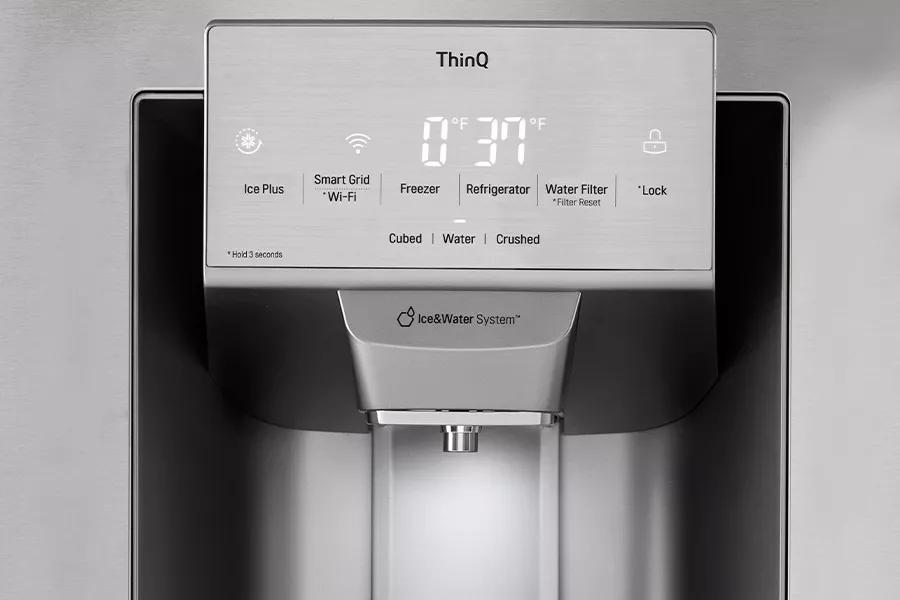 LG LRFS28XBS 28 cu ft Bottom Mount Refrigerator - View 2 | Fridge.com