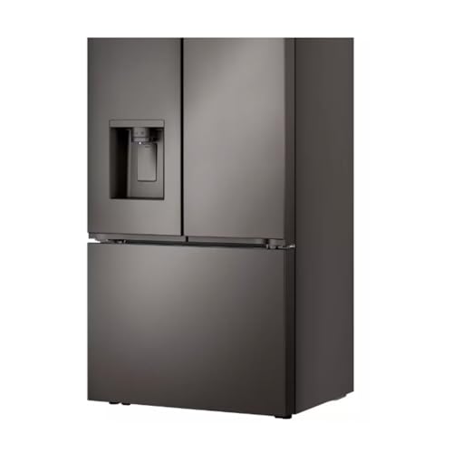 LG 36 Inch Counter-Depth Max™ Smart French Door Refrigerator With 26 Cu.Ft. Capacity, WiFi Enabled, Thinq Technology, Dual Ice Maker, Slim Spaceplus® Ice System - View 3 | Fridge.com