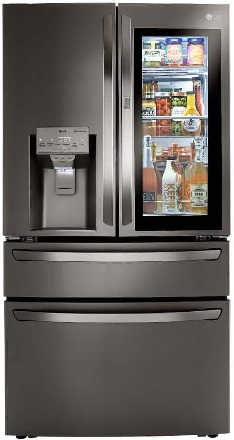 LG 23 cu. ft. Smart wi-fi Enabled InstaView™ Door-in-Door® Counter-Depth Refrigerator with Craft Ice™ Maker | Fridge.com