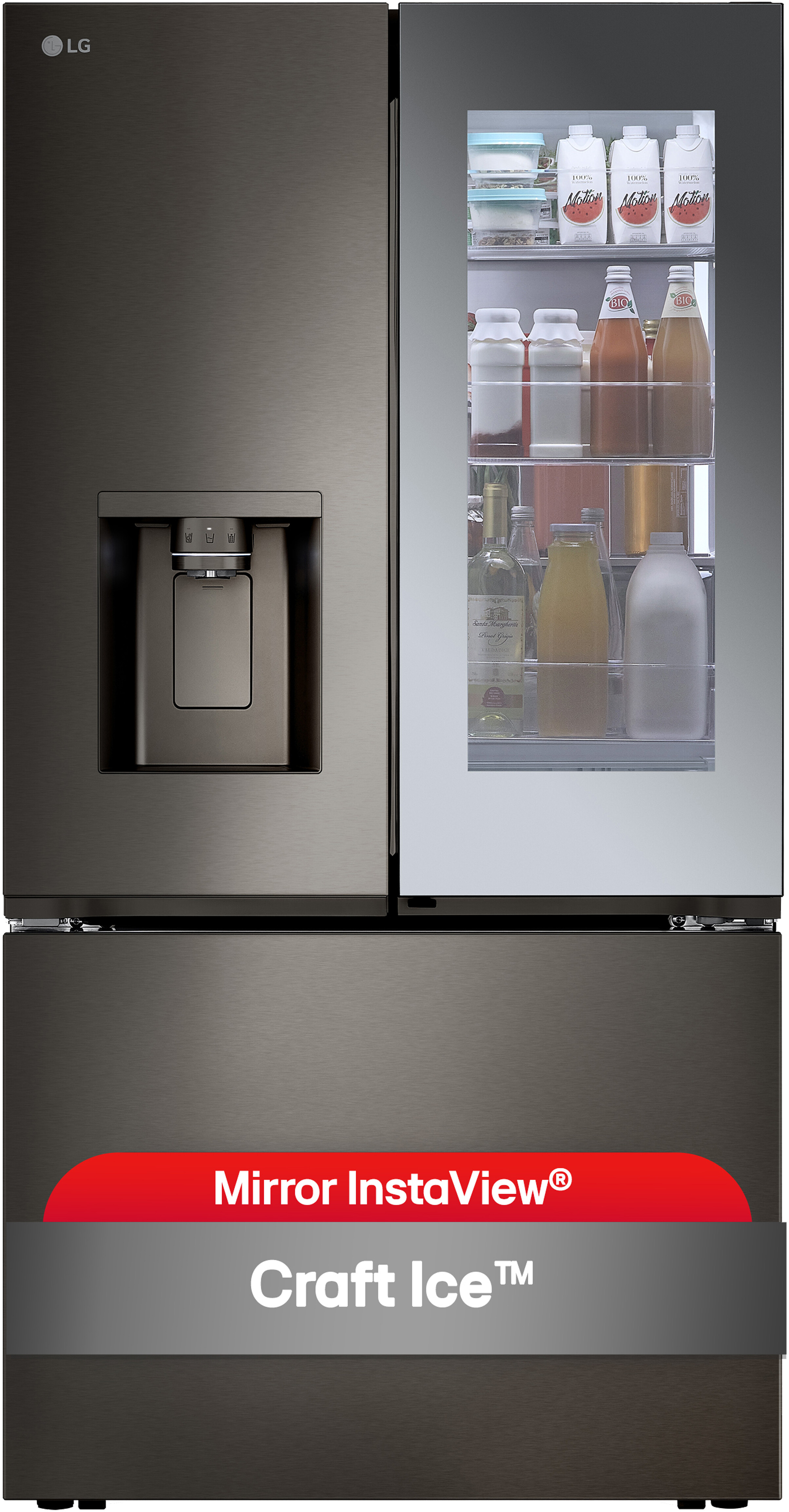 LG Counter-Depth French Door Refrigerator - 26 cu. ft. | Fridge.com