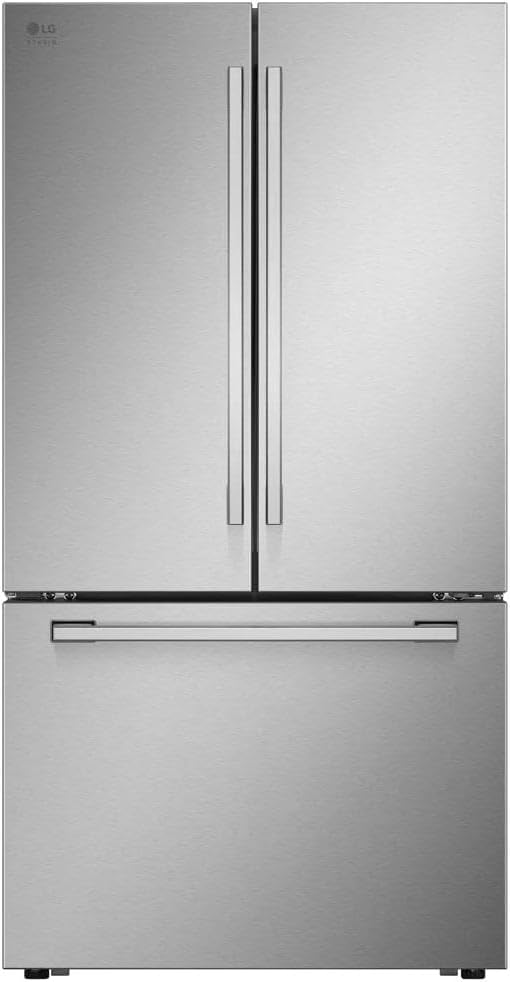 Smart Counter-Depth MAX French Door Refrigerator with Internal Water Dispenser - LG Stainless Steel | Fridge.com