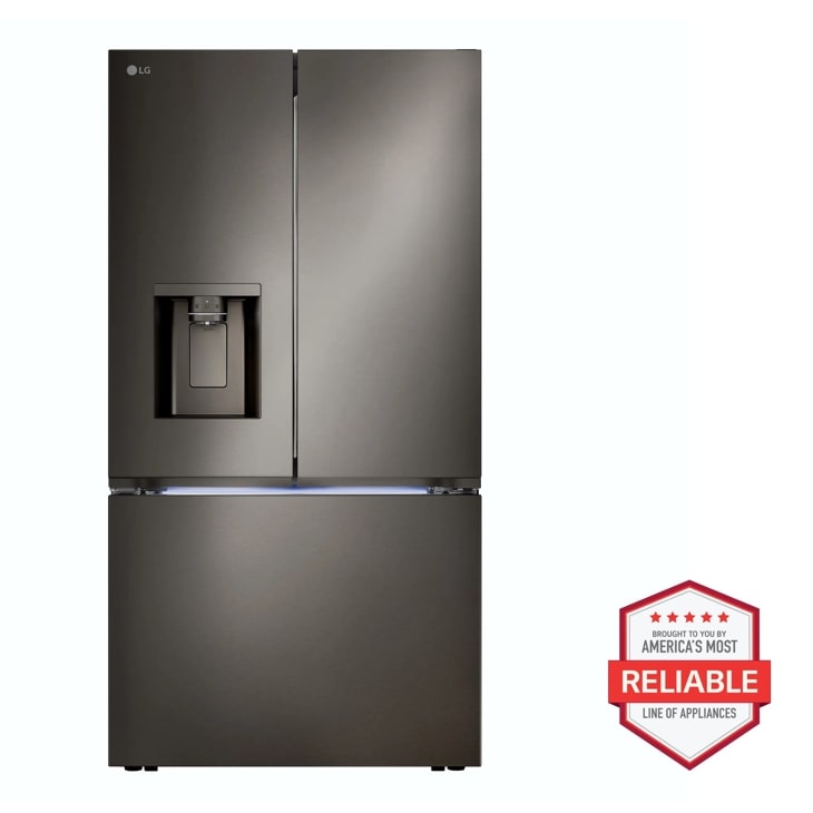 LG Smart Standard-Depth MAX French Door Refrigerator with Four Types of Ice, Print Proof Stainless Steel, 31 cu. ft. — FIN-0019656 | Fridge.com