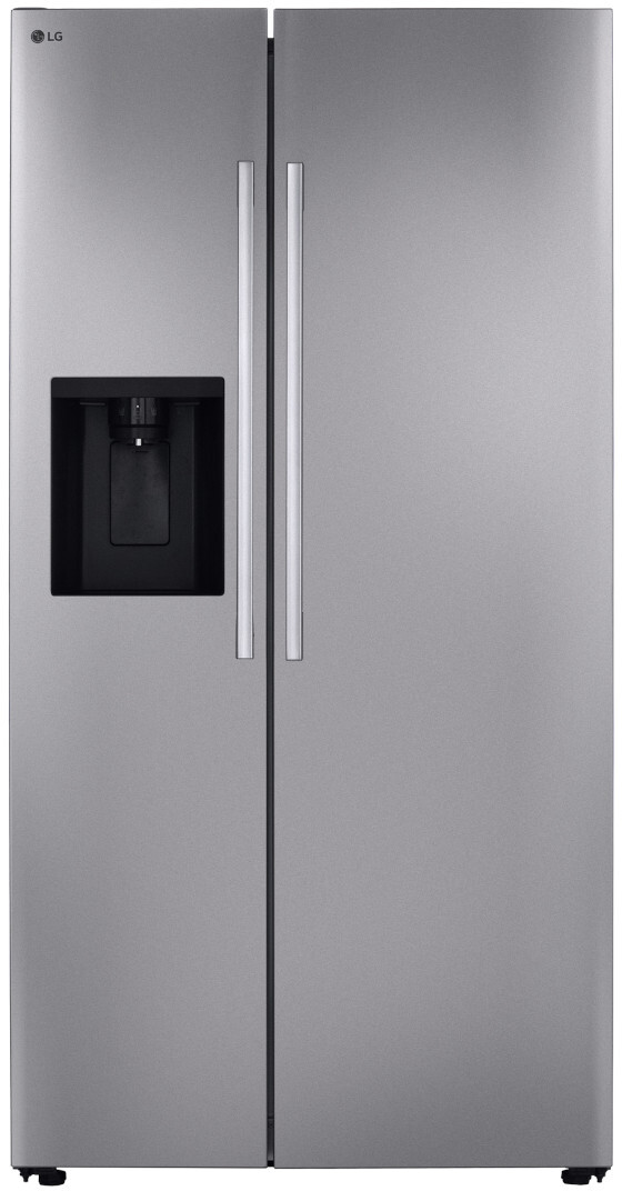 LG Standard-Depth, Side-by-side Refrigerator, with Ice and Water and Bar Handle Design, 27 cu. ft. | Fridge.com