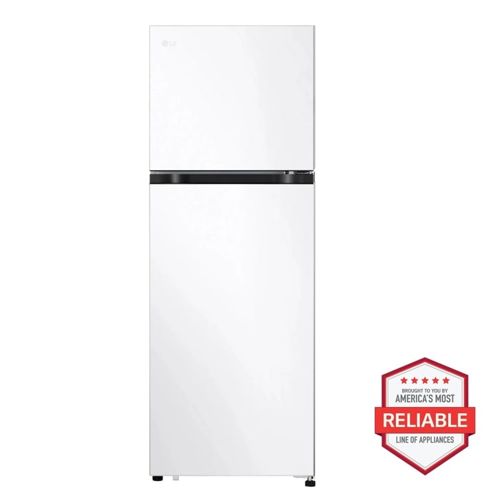 LG 22" width Top Freezer Refrigerator, White, 9 cu. ft. — FIN-0019796 | Fridge.com