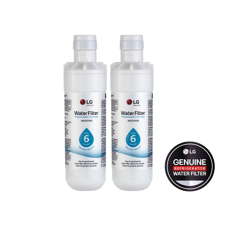 LG LT1000P2 - 6 Month/200 Gallon Capacity Replacement Refrigerator Water Filter 2-Pack | Fridge.com
