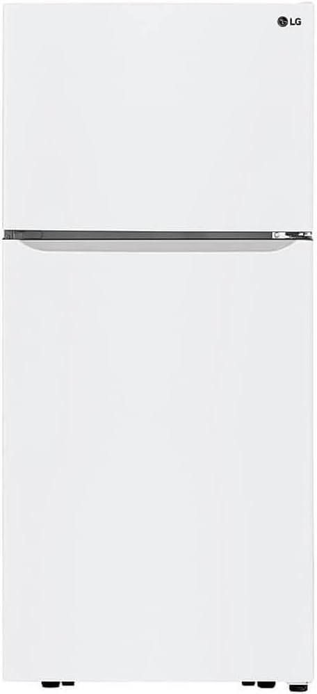 LG LTCS20020W 20.2 Cu. Ft. Top-Freezer Refrigerator - White | Fridge.com