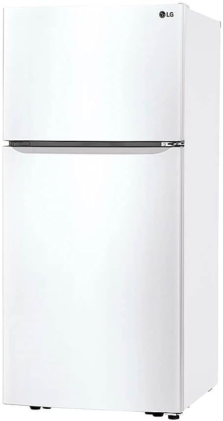 LG Ltcs20020w 20.2 Cu. Ft. Top-Freezer Refrigerator - White - View 2 | Fridge.com