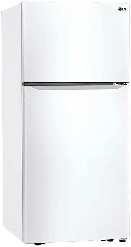 LG Ltcs20020w 20.2 Cu. Ft. Top-Freezer Refrigerator - White - View 3 | Fridge.com
