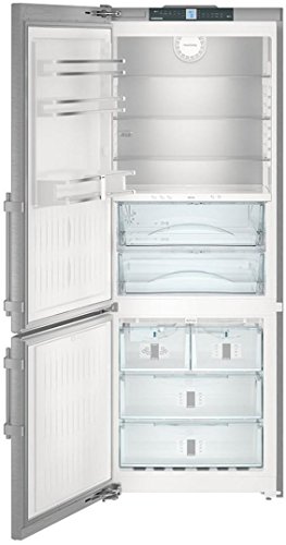CBS1661 30" Energy Star Rated Freestanding Left Hinge Bottom Freezer Refrigerator With 14.9 cu. ft. Total Capacity Biofresh And 3 Glass Refrigerator Shelves In Stainless Steel - View 5 | Fridge.com