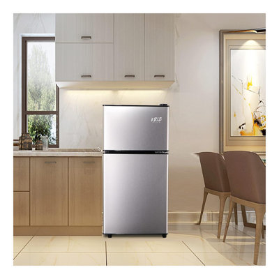 3.5Cu.Ft Compact Refrigerator Mini Fridge with Freezer, Small Refrigerator with 2 Door, 7 Level Thermostat Removable Shelves for Kitchen, Dorm, Apartm | Fridge.com