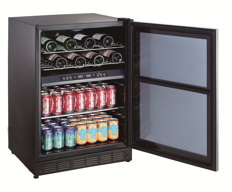 Magic Chef Dual Zone 23.4'' 44 Bottle With Reversible Door - View 3 | Fridge.com