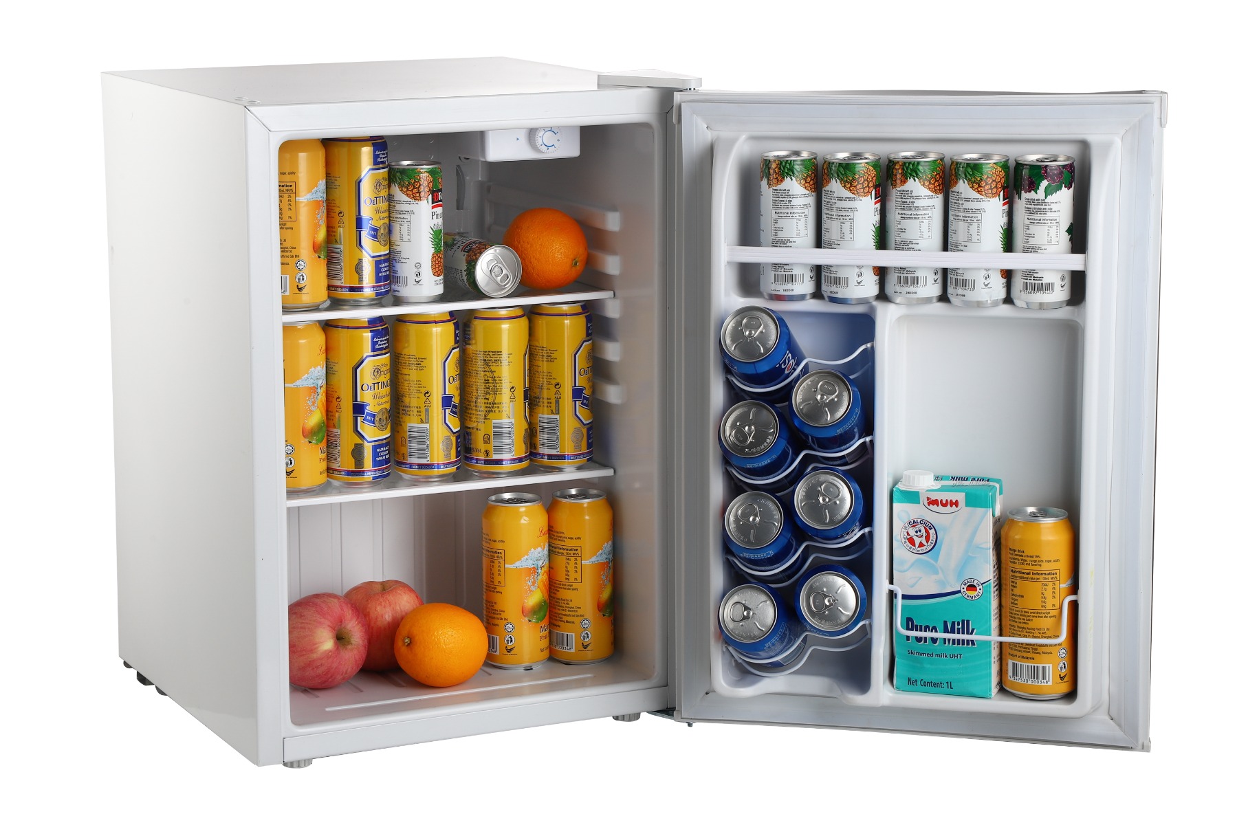 Magic Chef 2.6-cu. ft. Mini Fridge , Small Compact All Refrigerator With No Freezer For Bedroom, Apartment, Dorm Room, Office - View 3 | Fridge.com