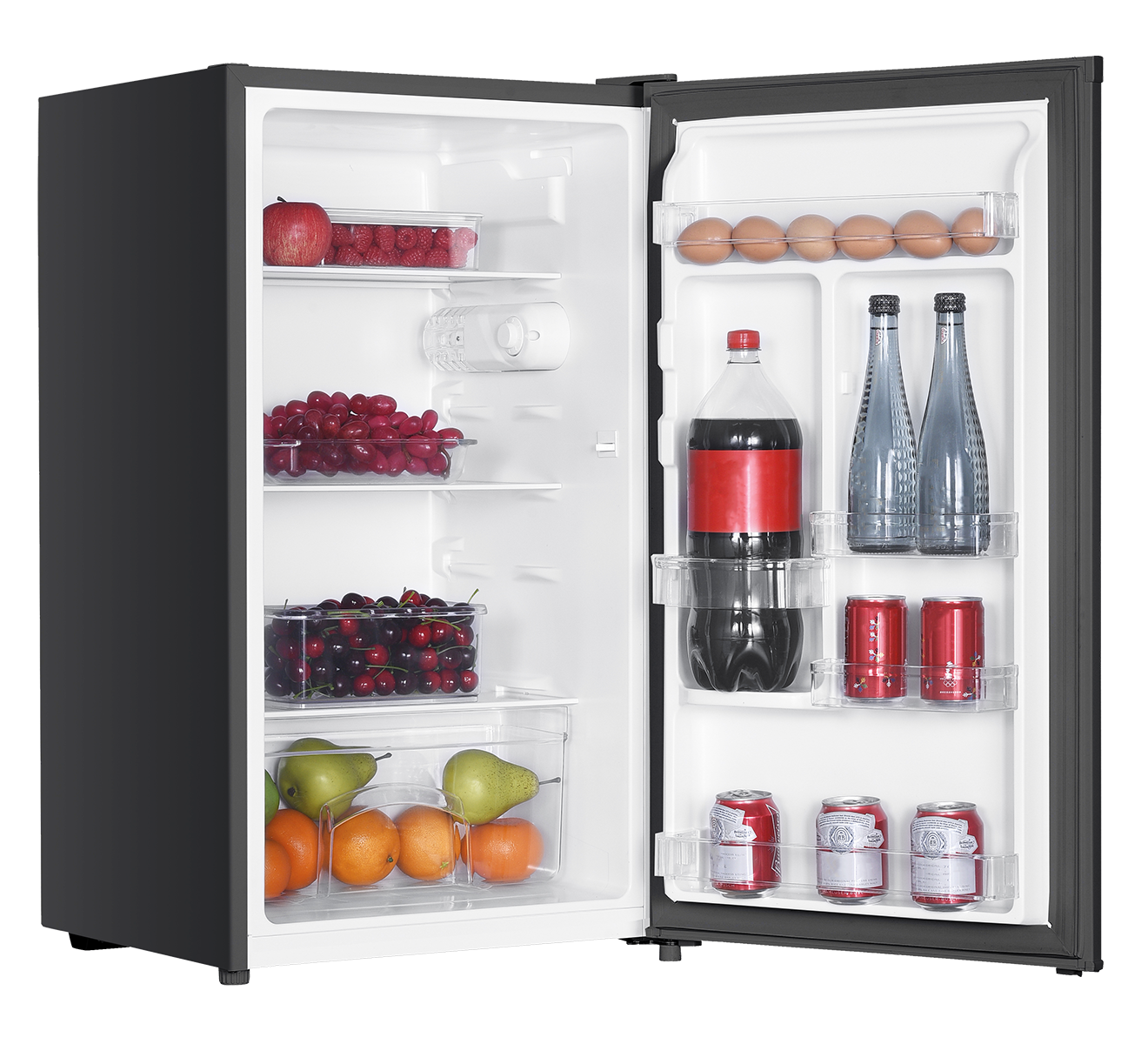 Magic Chef - 3.2 cu ft Freezerless Energy Star Mini Fridge - Black - View 3 | Fridge.com