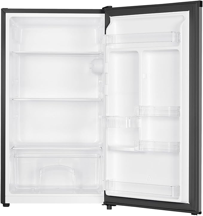 Magic Chef MCAR32PSE 3.2-cu. ft. Freezerless Energy Star Mini Fridge (Silver) - View 2 | Fridge.com