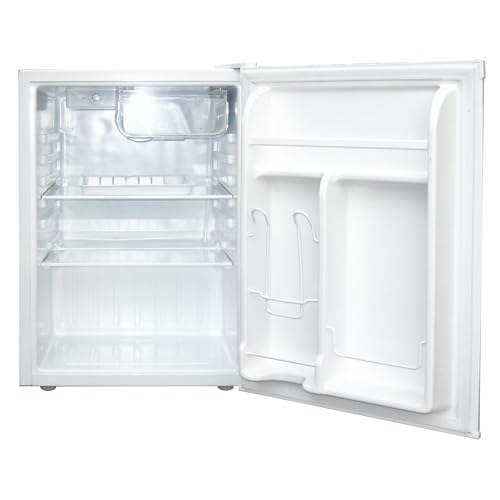 Magic Chef 2.6 Cu. Ft. Mini Fridge In White - 1-Door - View 3 | Fridge.com