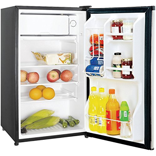 Magic Chef MCBR350S2 3.5 Cubic-Ft Refrigerator Stainless Look | Fridge.com