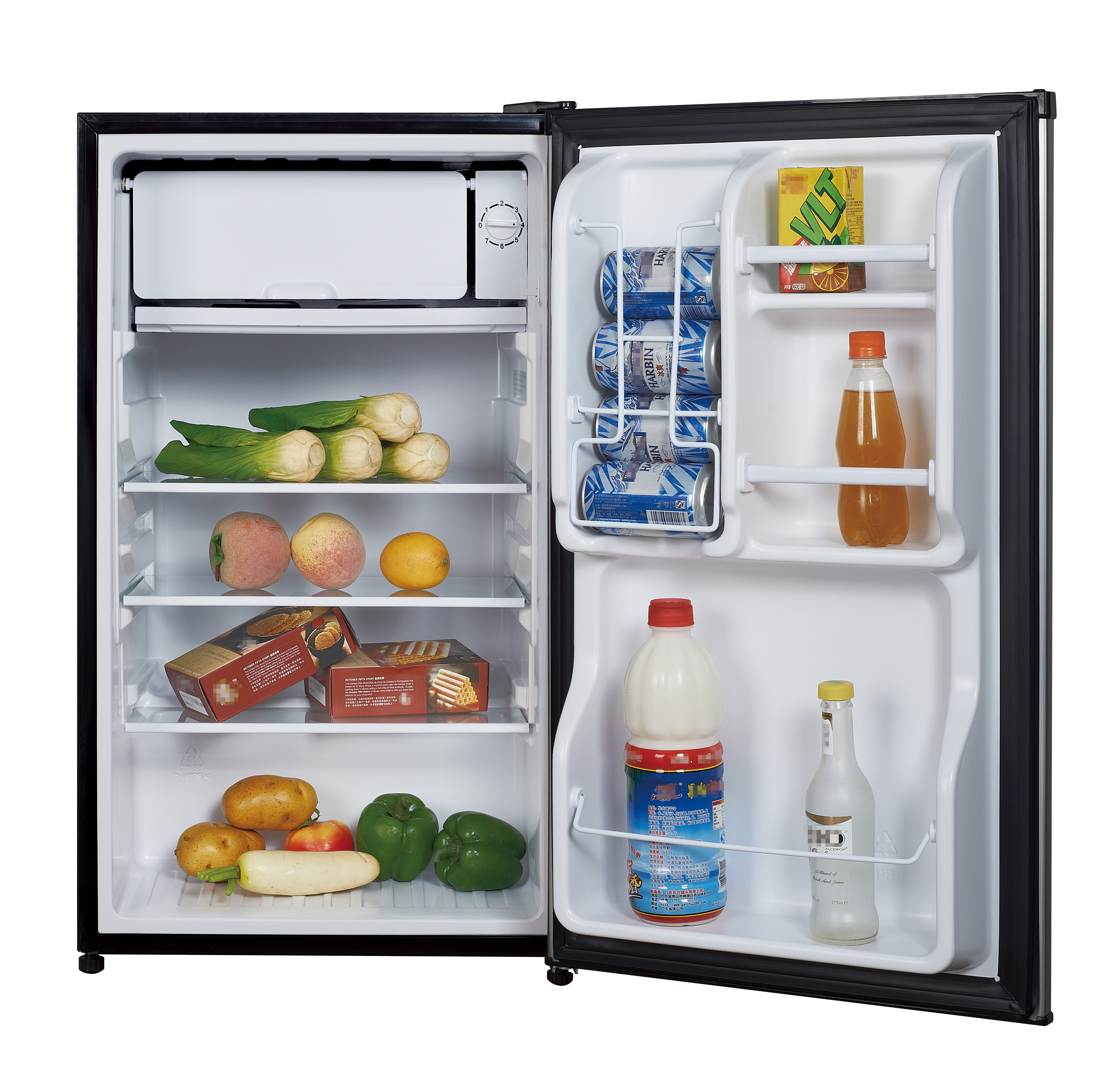 Magic Chef 3.5 Cubic Feet Freestanding Mini Fridge With Freezer - View 2 | Fridge.com