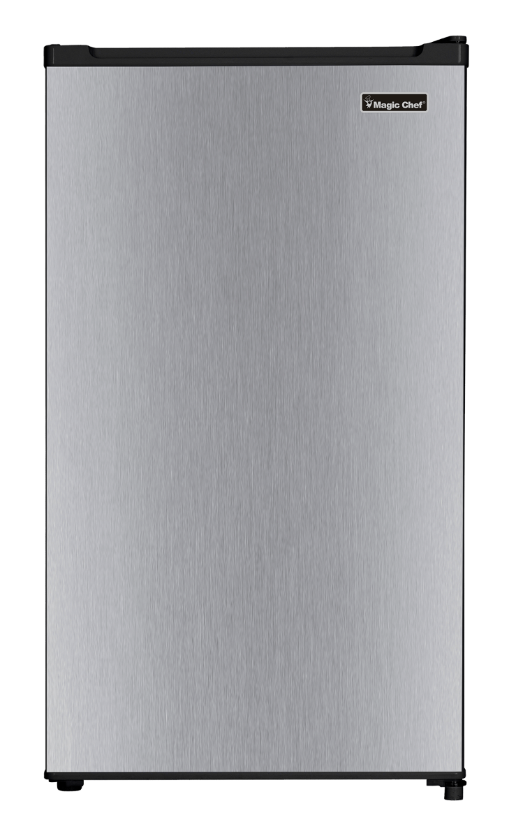 Magic Chef - 3.2 cu ft Freezerless Energy Star Mini Fridge - Silver - View 2 | Fridge.com