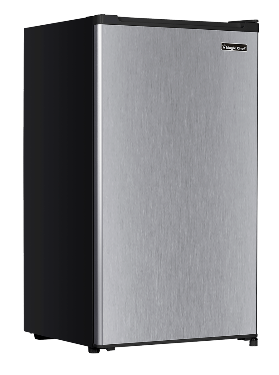 Magic Chef - 3.2 cu ft Freezerless Energy Star Mini Fridge - Silver - View 4 | Fridge.com