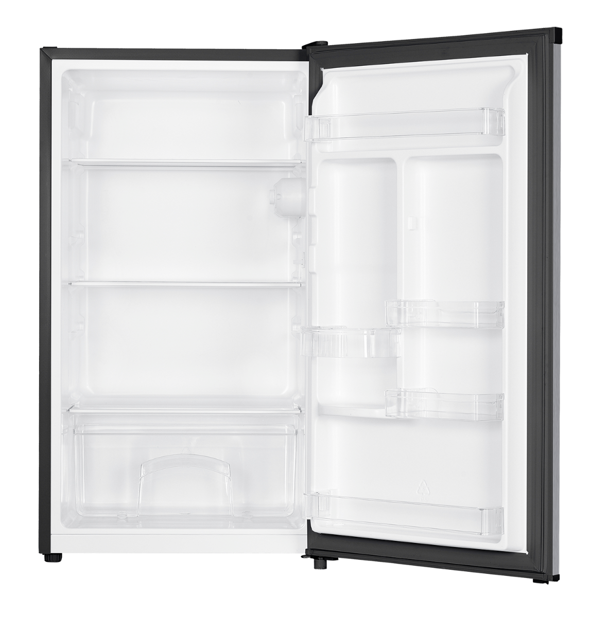 Magic Chef - 3.2 cu ft Freezerless Energy Star Mini Fridge - Silver - View 5 | Fridge.com