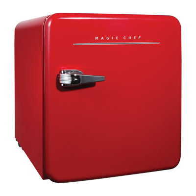 Magic Chef 1.6 Cubic Feet Retro Style Mini Fridge with Interior LED Light | Fridge.com