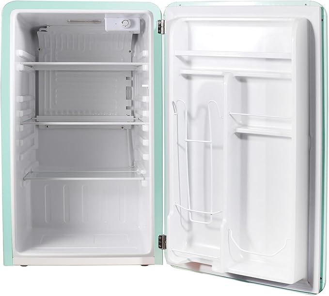 Magic Chef MCR32CHM Compact Refrigerator, Green - View 2 | Fridge.com