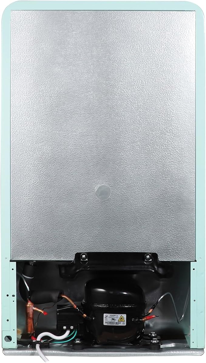 Magic Chef MCR32CHM Compact Refrigerator, Green - View 3 | Fridge.com