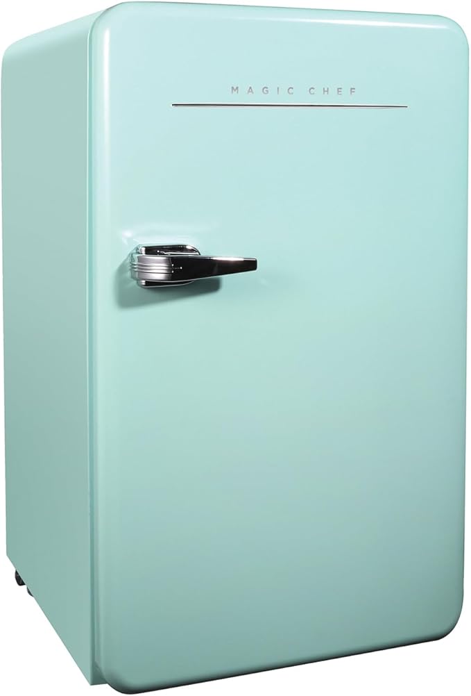 Magic Chef MCR32CHM Compact Refrigerator, Green - View 5 | Fridge.com
