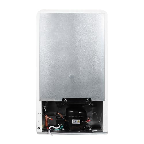 17.5 In. 3.2 Cu.Ft. Retro Mini Refrigerator In White, Without Freezer - View 4 | Fridge.com